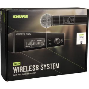 Shure SLXD24/SM58 Digital Wireless Handheld Microphone System with SM58 Capsule (G58: 470 to 514 MHz)