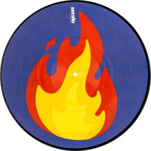 Serato 12" Emoji Series #2 Flame/Record Control Vinyl for Serato DJ - Pair
