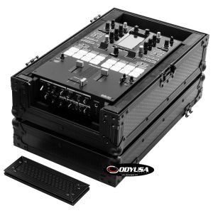 Odyssey Black Label Flight Case for Pioneer DJM-S11 Mixer (Black on Black)