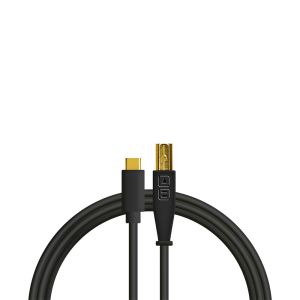 DJ Tech Tools Chroma Cables Audio Optimized USB-C to USB-B (Black)