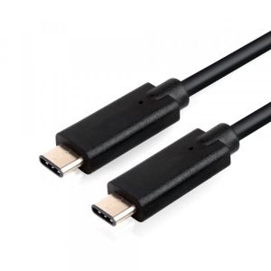Calrad 72-156-3 USB 3.0 (USB 3.1 Gen 1) Type ‘C’ Male to Type ‘C’ Male Cable, 3ft.