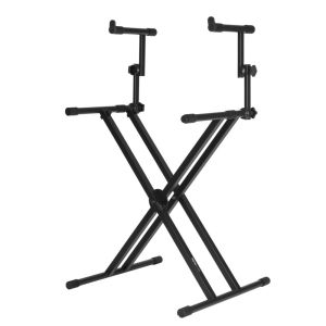 Gator Deluxe Two-Tiered Keyboard Stand