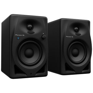 Pioneer DM-40D-BT 4-Inch Active Powered Desktop Monitor Speaker Pair w/ Bluetooth, Black