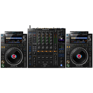 (2) CDJ 3000 (1) DJM-A9 Bundle