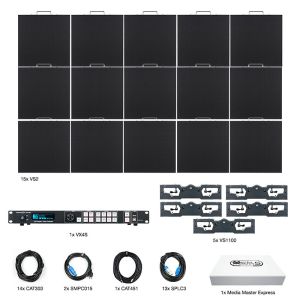 ADJ VS2 5X3 Video Wall System Package (15 Pieces)